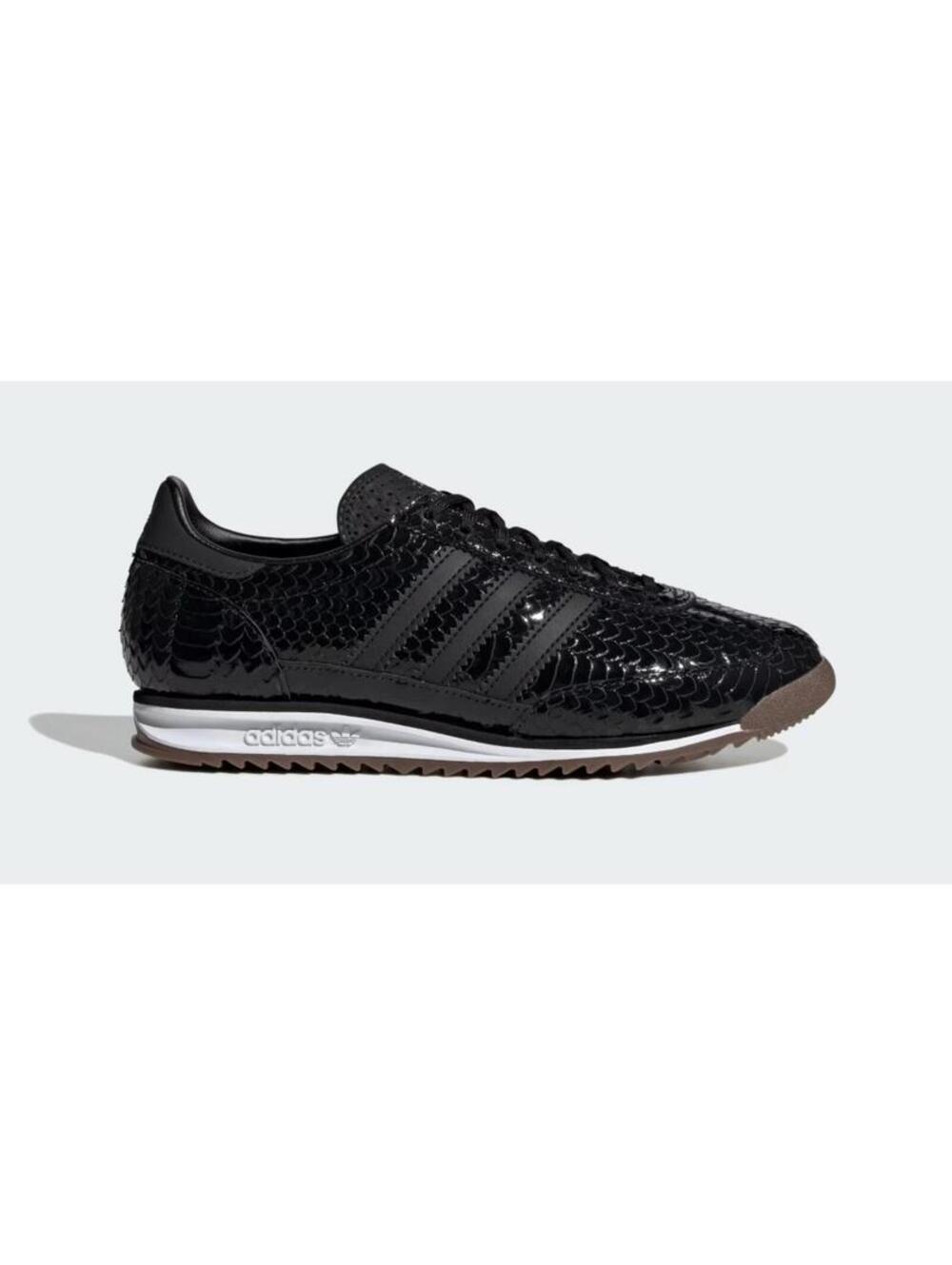 Adidas SL 72 OG W Black Snakeskin Sneakers IH9170 Women's Size 7 / Kids 6Y New